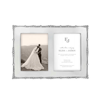 Mariposa Frame - Pearl Drop 5x7 Double